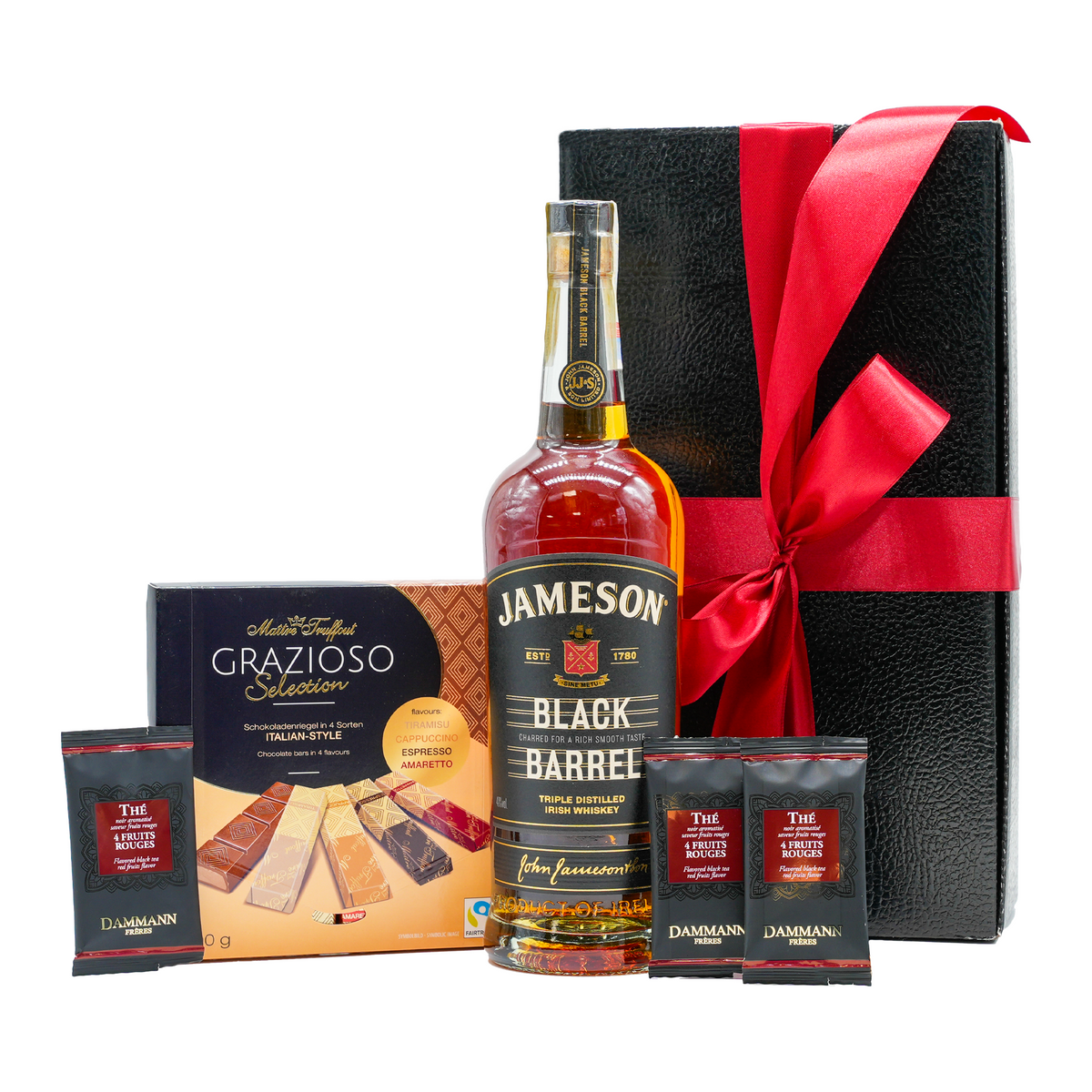 Beverages Cadou cu whisky Irish Jameson Black Barrel