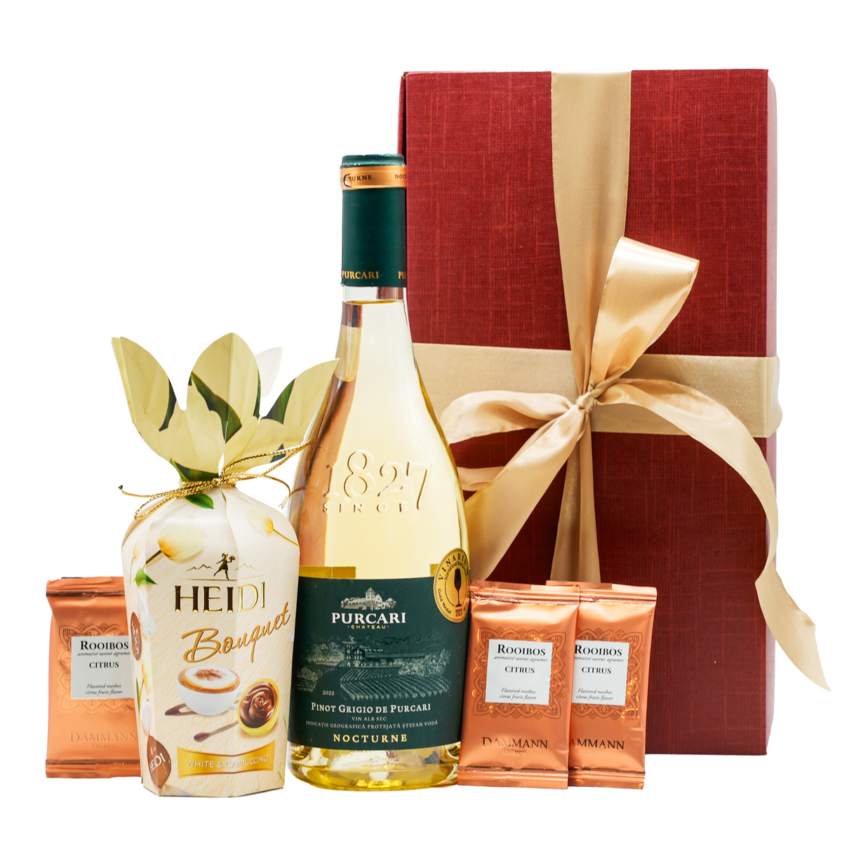 Beverages Cadou Bouquet cu vin Purcari