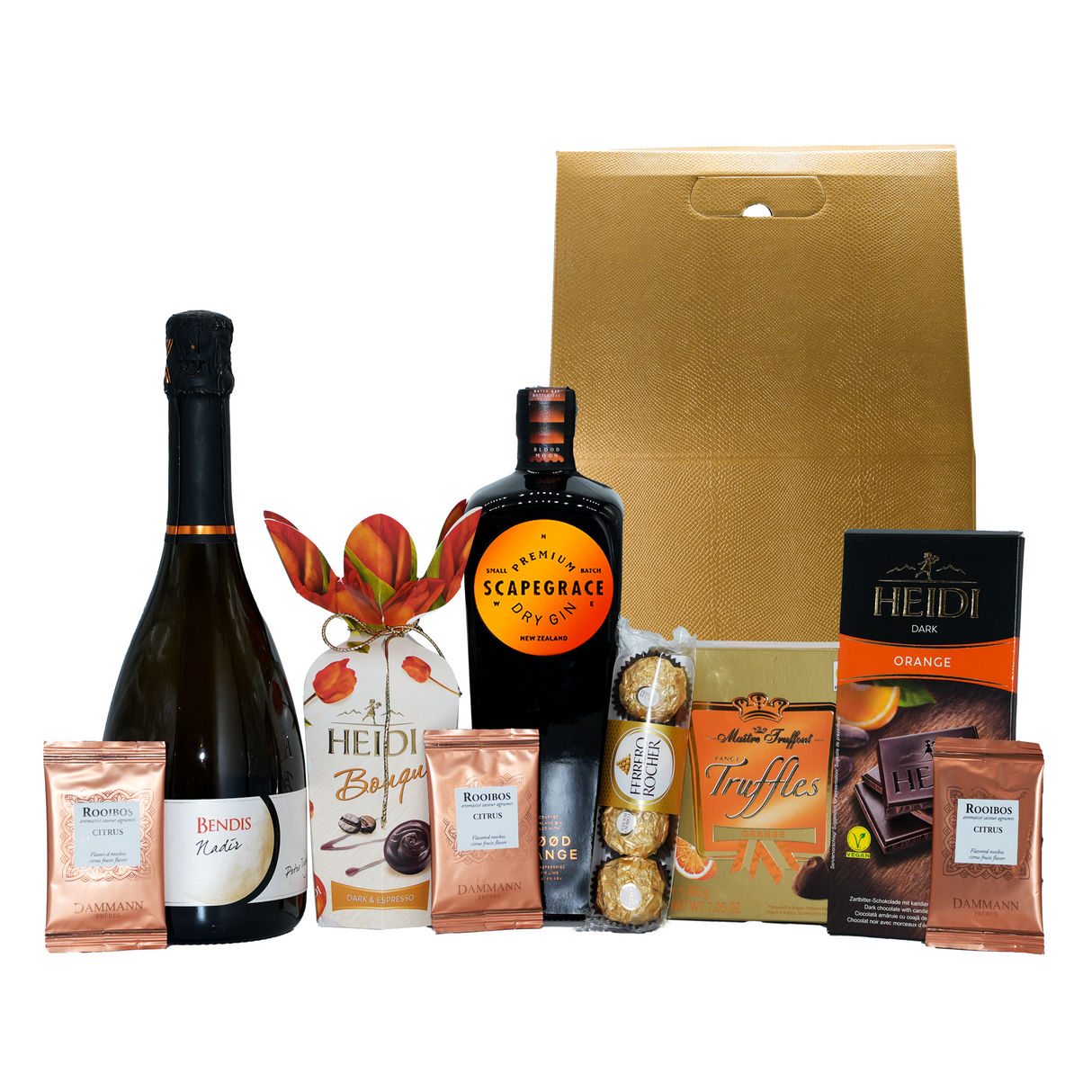 Beverages Cadou Orange Spice cu gin Scapegrace și vin spumant Petro Vaselo