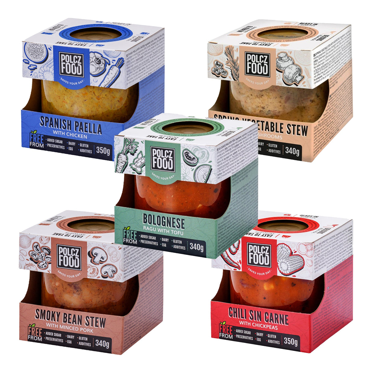 Detergent 4+1 Gratis Polcz Food 340/buc 2