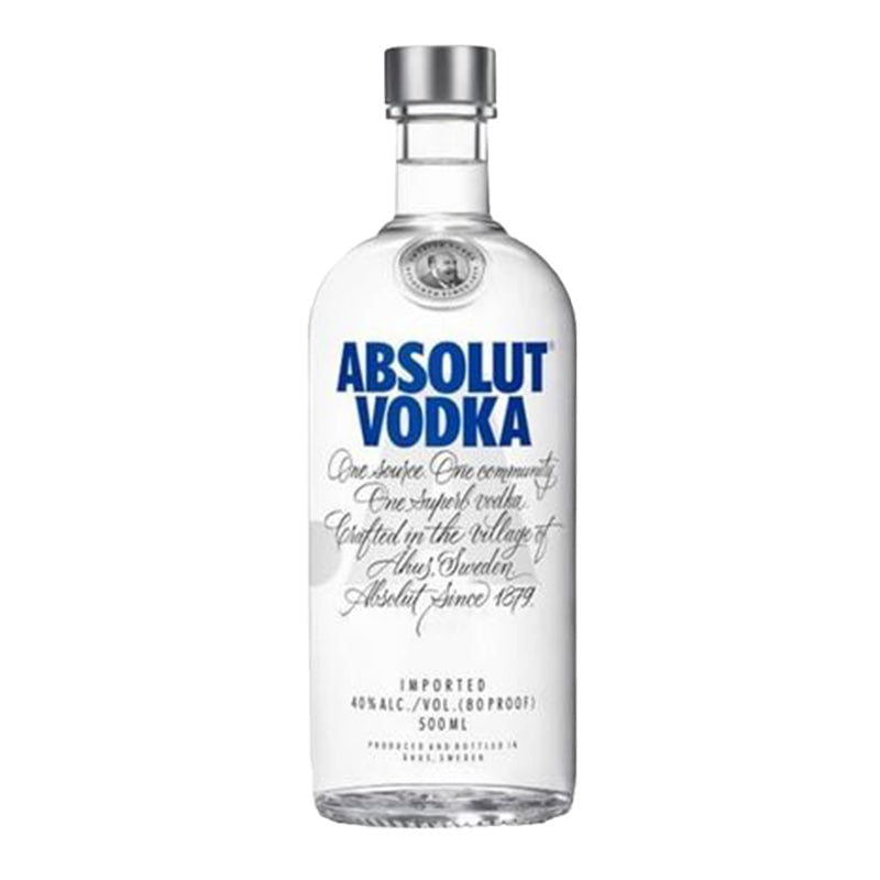 Beverages Vodka Absolut Blue 40% 0.2L