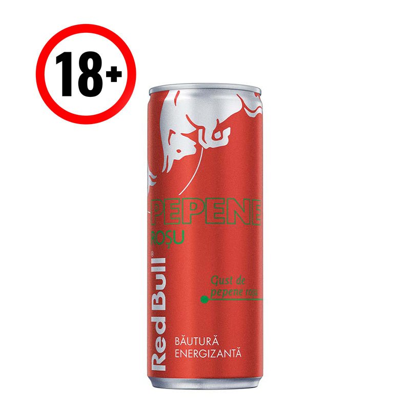 Beverages Bautura Energizanta Red Bull Pepene Rosu 0.25L
