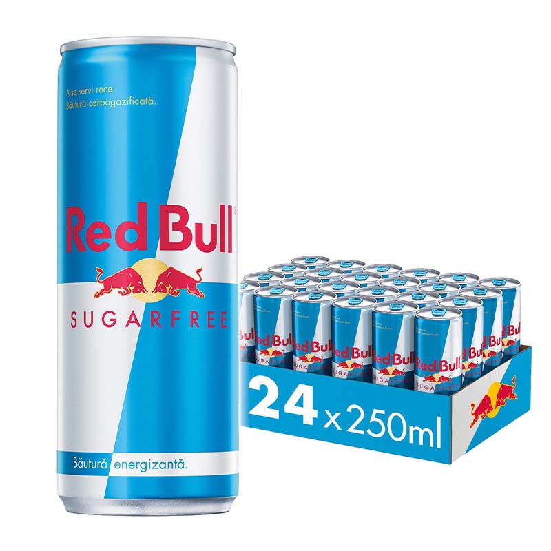 Beverages Bautura energizanta Red Bull Fara Zahar 24 x 250ml