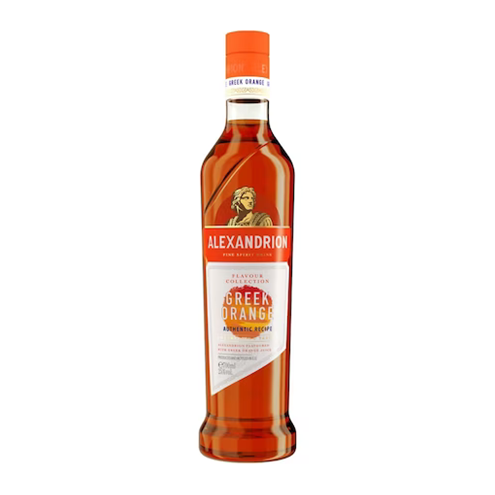 Beverages Brandy Alexandrion Greek Orange 25% 0.7L