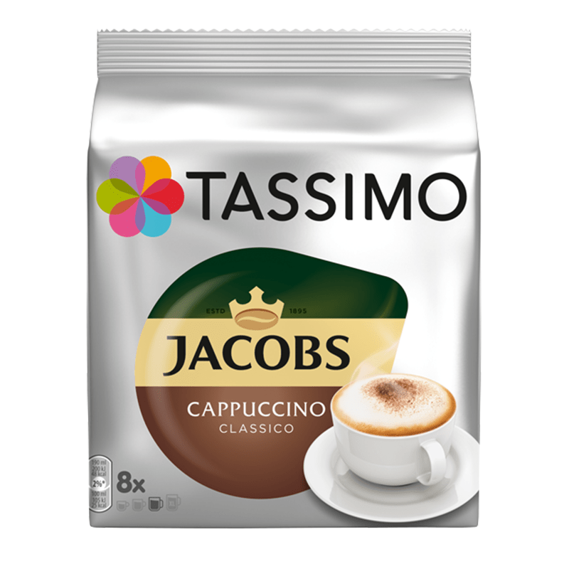 Detergent Cafea Capsule Jacobs Tassimo Cappuccino Classico 260g