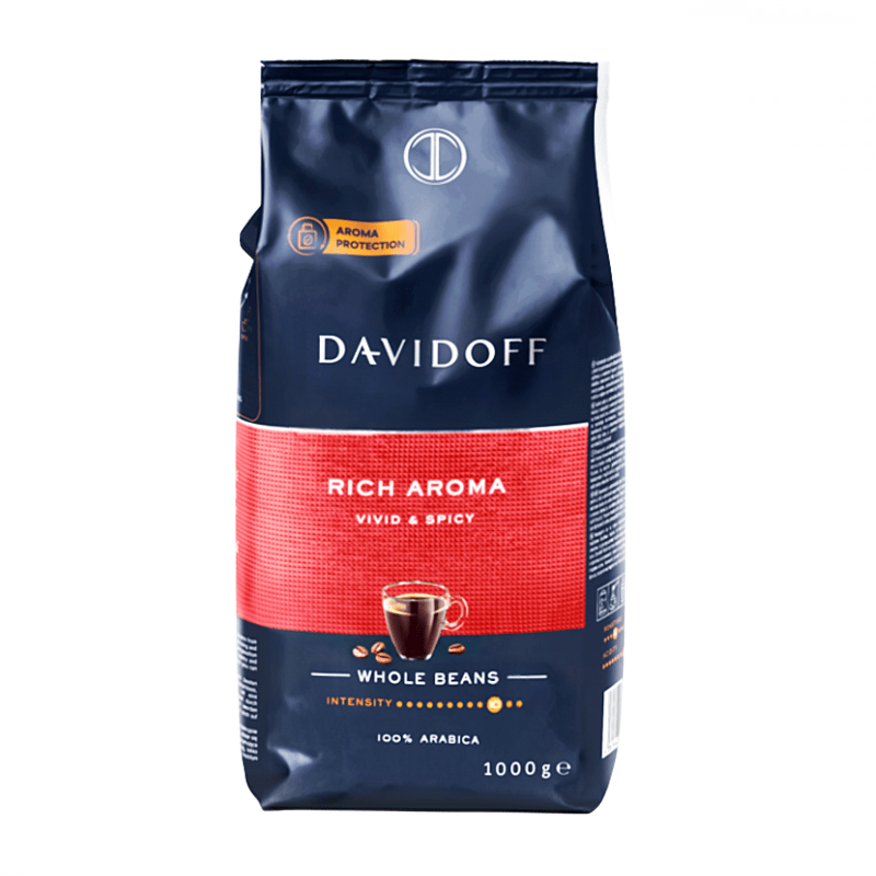 Detergent Cafea Davidoff Rich Aroma Boabe 1kg (Boabe)