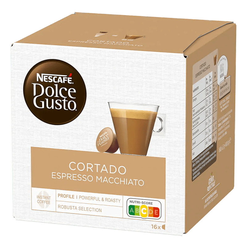 Beverages Cafea Nescafe Dolce Gusto Cortado 100.8g