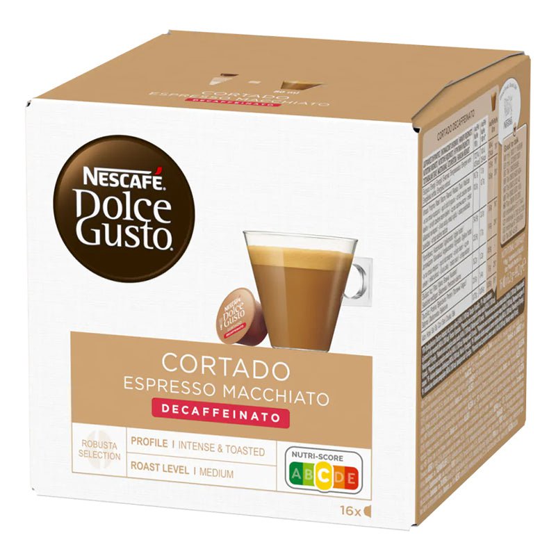 Detergent Cafea Nescafe Dolce Gusto Cortado Decaffeinato 99.2g