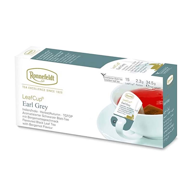 Detergent Ceai Ronnefeldt Leafcup Earl Grey 15x2.3g