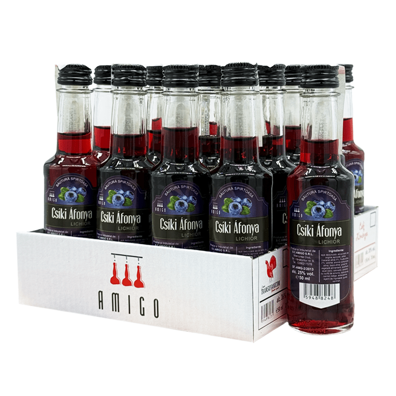 Beverages Lichior Amigos Csíki Áfonya 25% 20x0.05