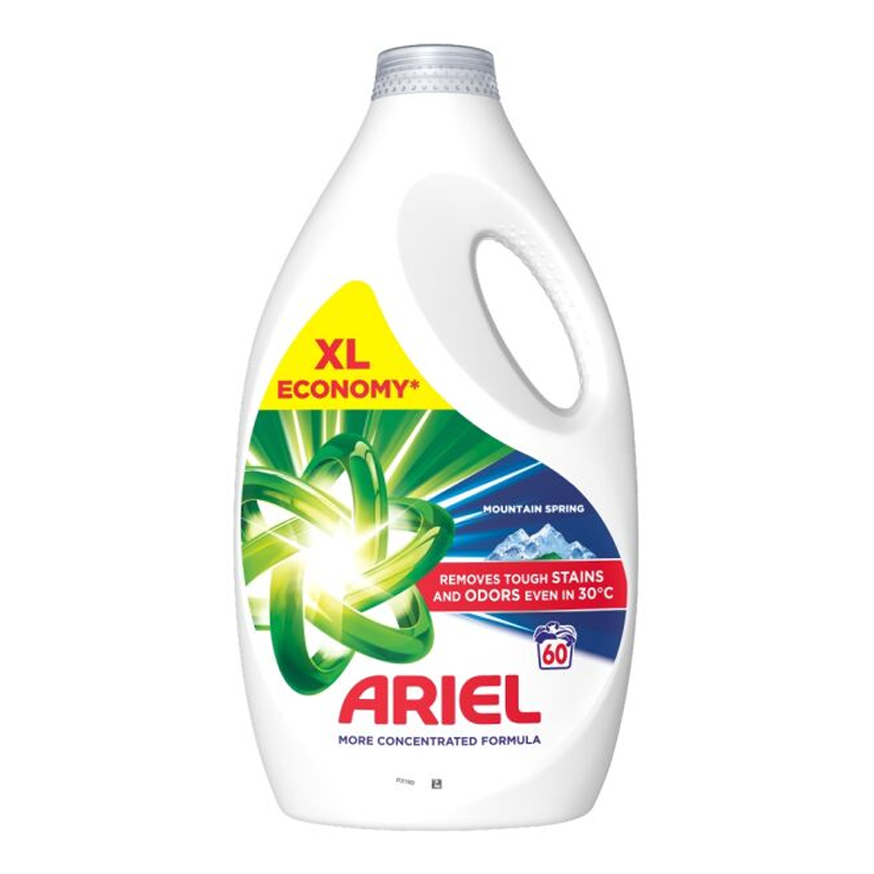 Detergent Detergent Ariel Mountain Spring 60sp.2.7L