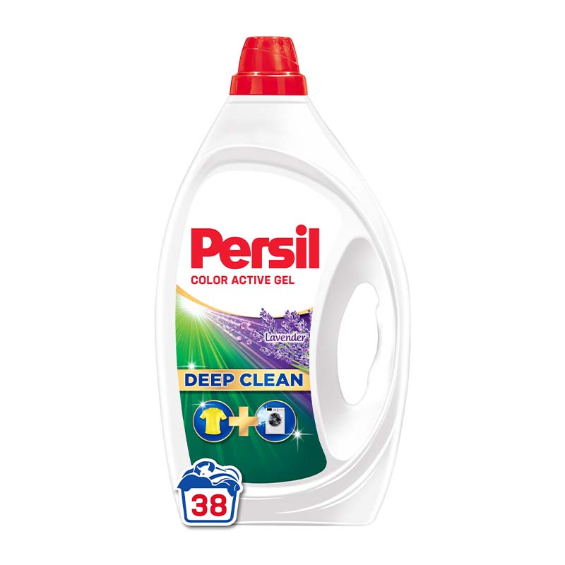 Detergent Detergent Lichid Persil Color Activ Gel Lavender 38 spalari 1.7L