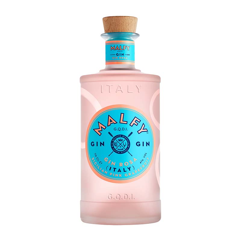 Detergent Gin Malfy Rosa 41% 0.7L