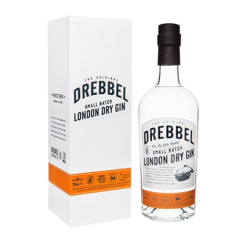 Beverages Gin Drebbel Small Batch London Dry + GB 40% 0.7L