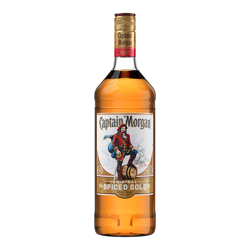 Beverages Rom Captain Morgan Spiced Gold 35% 1L