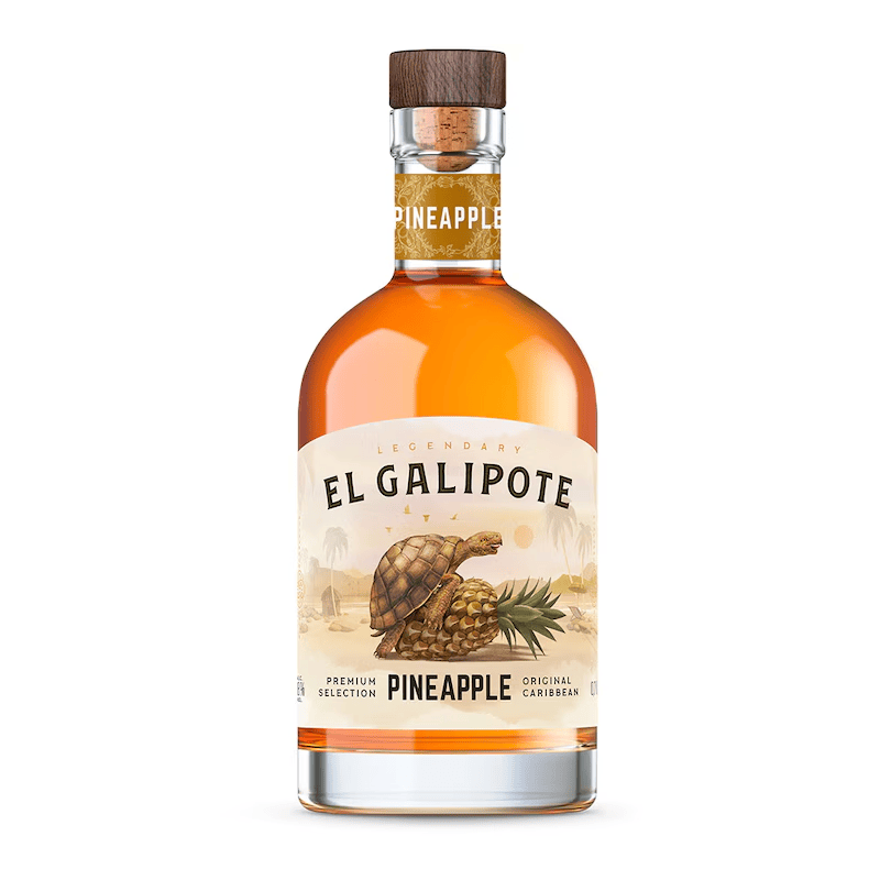 Beverages Rom El Galipote Pineapple 37.5% 0.7L