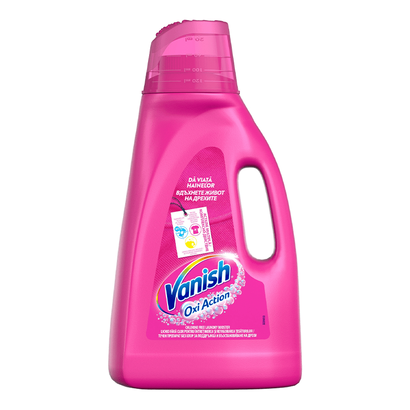 Detergent Solutie pentru indepartarea Vanish Oxi Action Pink 3L