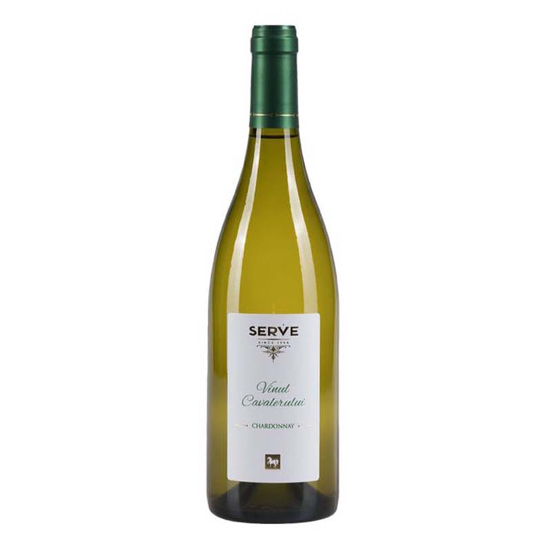 Vin Alb Cavalerului Chardonnay Sec 0.75L