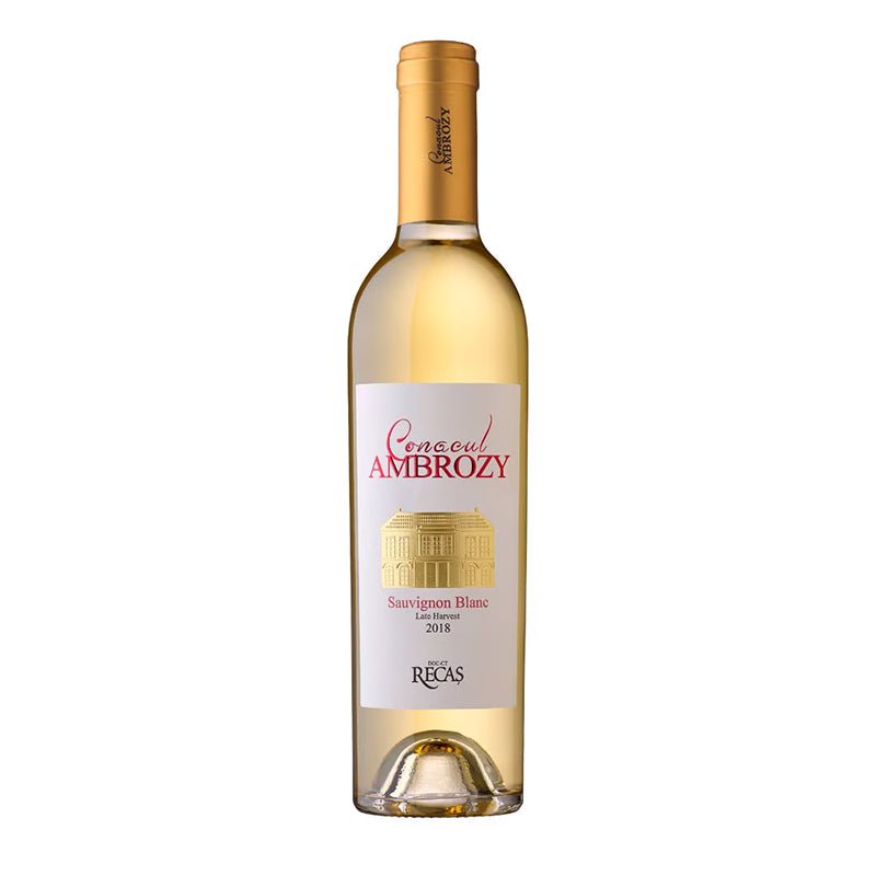 Beverages Vin Alb Conacul Ambrozy Sauvignon Blanc DOC 0.375ml