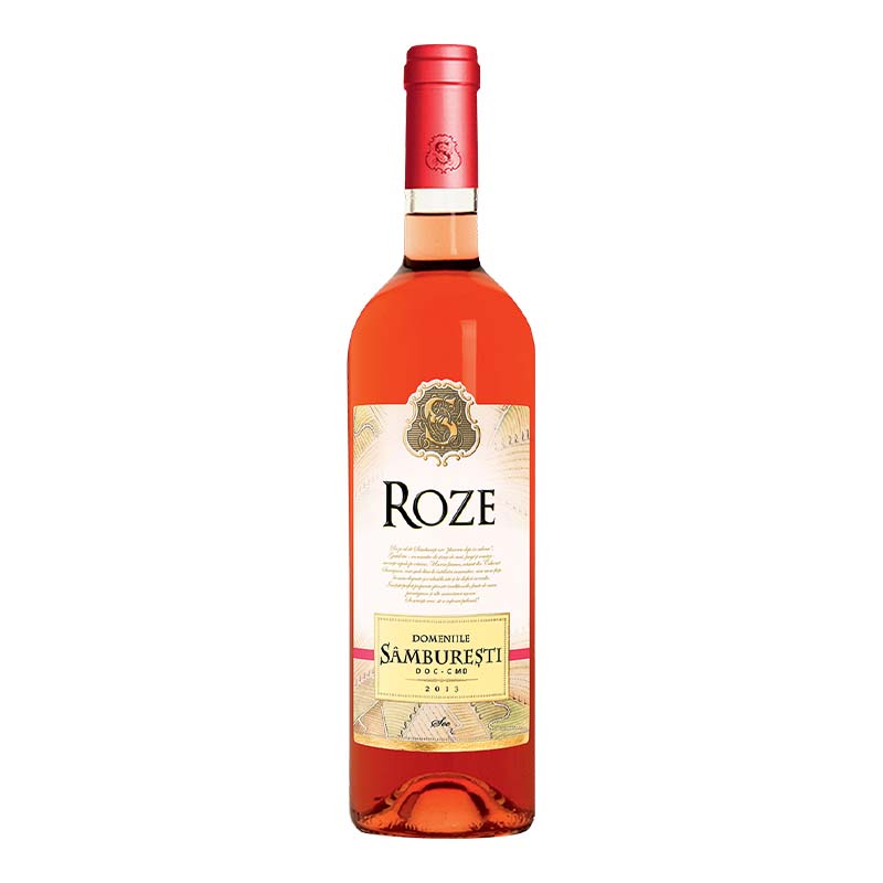 Beverages Vin Rose Domeniile Samburesti Roze Sec 0.75L
