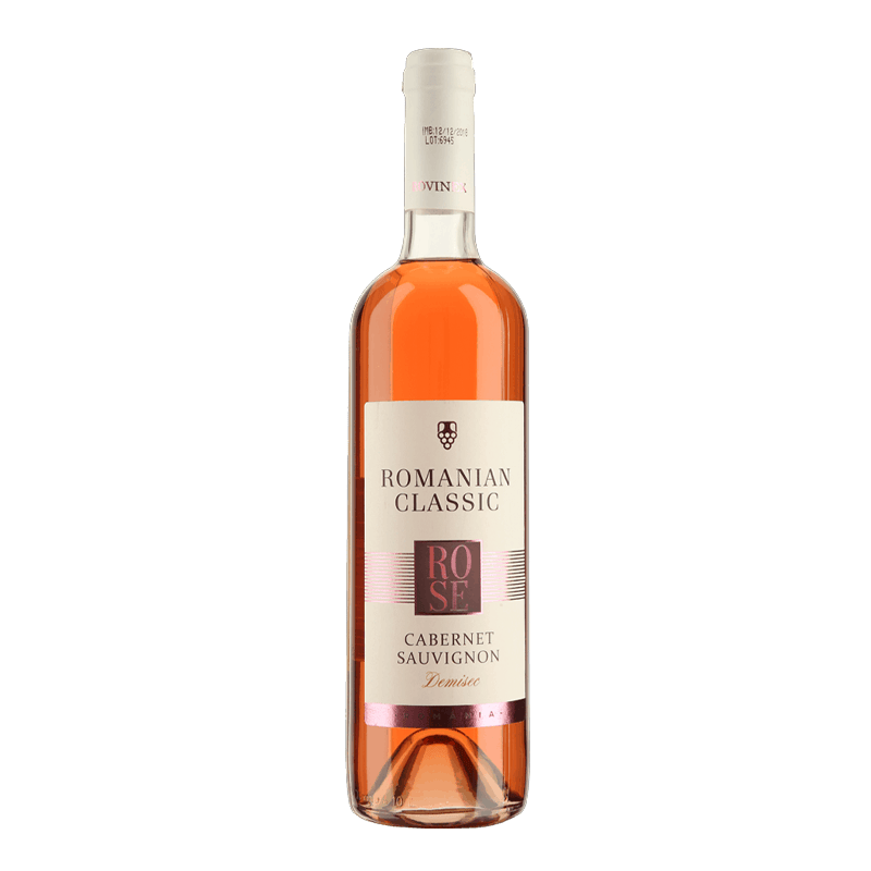 Beverages Vin Rose Romanian Classic Cabernet Sauvignon Demisec 0.75L
