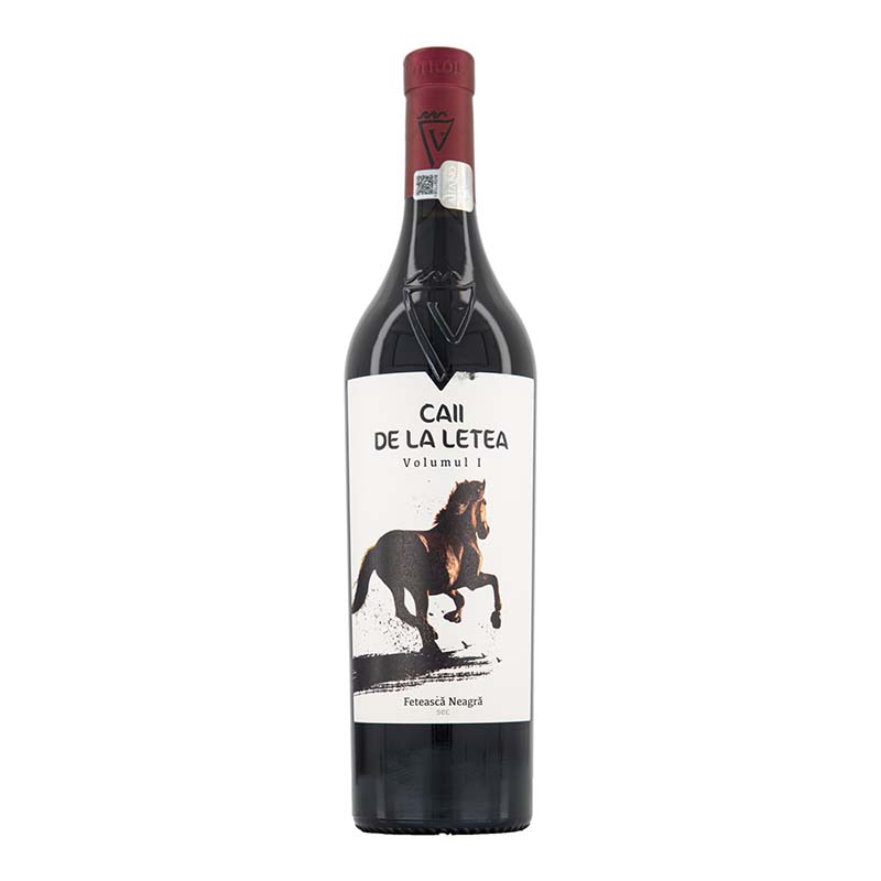 Beverages Vin Rosu Caii de la Letea Volumul 1 Feteasca Neagra Sec 0.75L