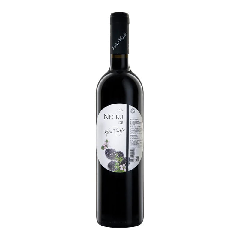 Beverages Vin Rosu Negru de Petro Vaselo 0.75L