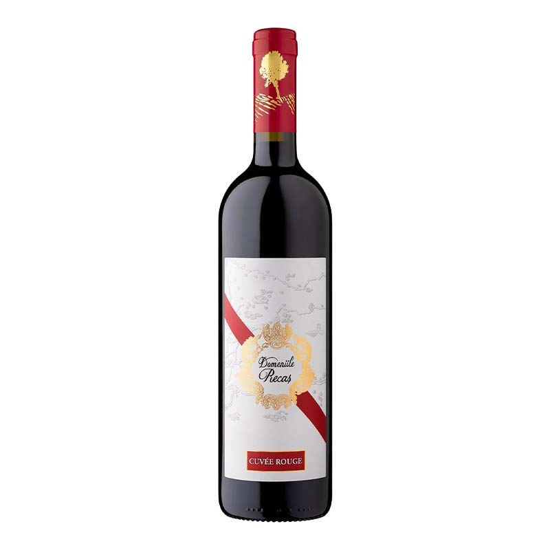Beverages Vin Rosu Recas Domeniile Cuvee Rouge Demisec 0.75L