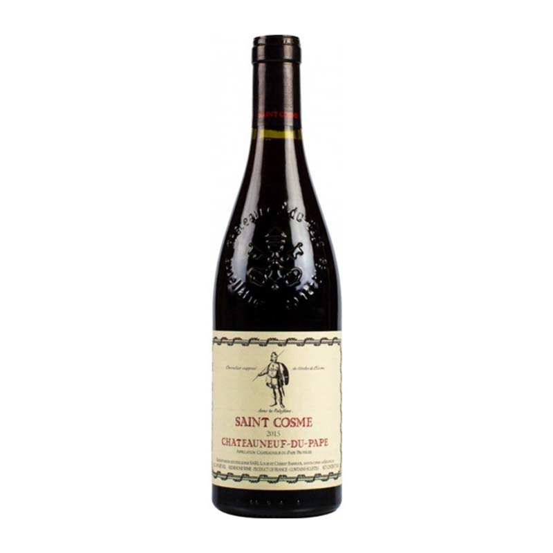Beverages Vin Rosu Saint Cosme Chateauneuf du Pape Rouge Sec 0.75L