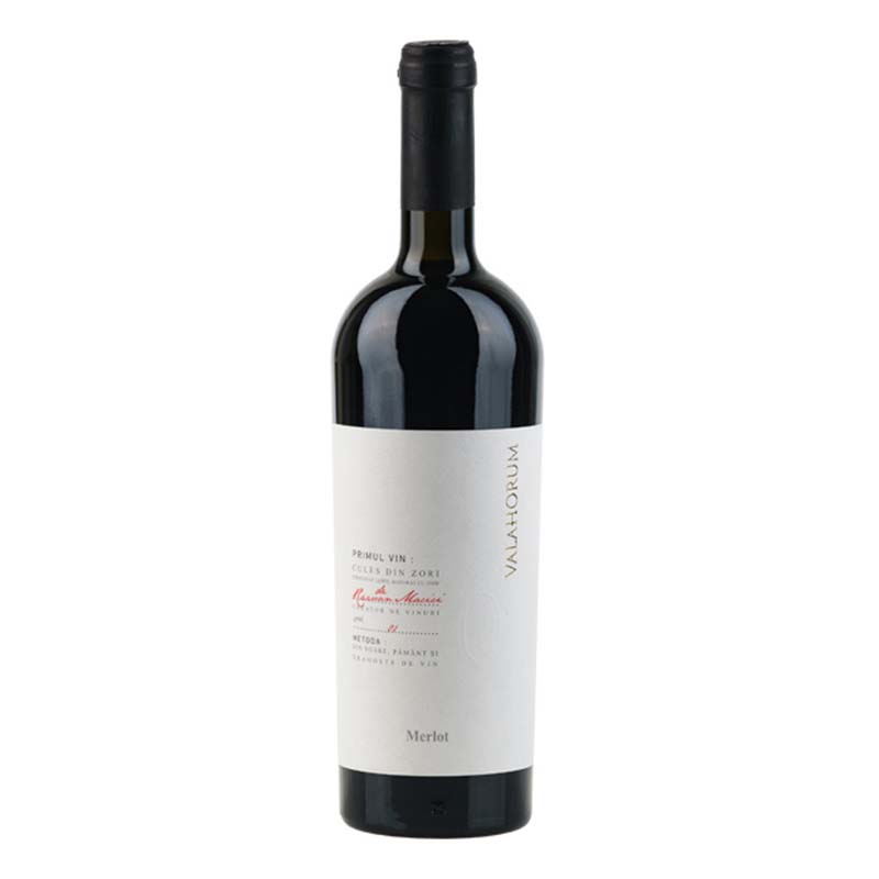 Beverages Vin Rosu Valahorum Merlot Sec 14.5% 0.75L