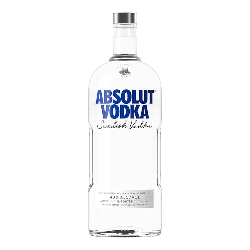 Beverages Vodka Absolut Blue 40% 1.75L