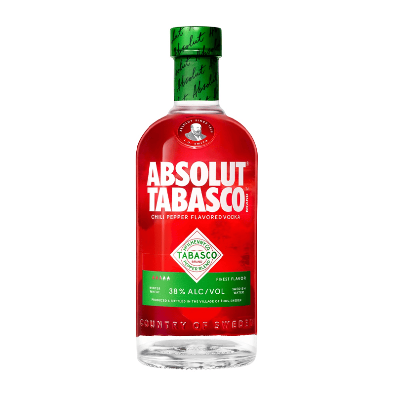 Beverages Vodka Absolut Tabasco 38% 0.7L
