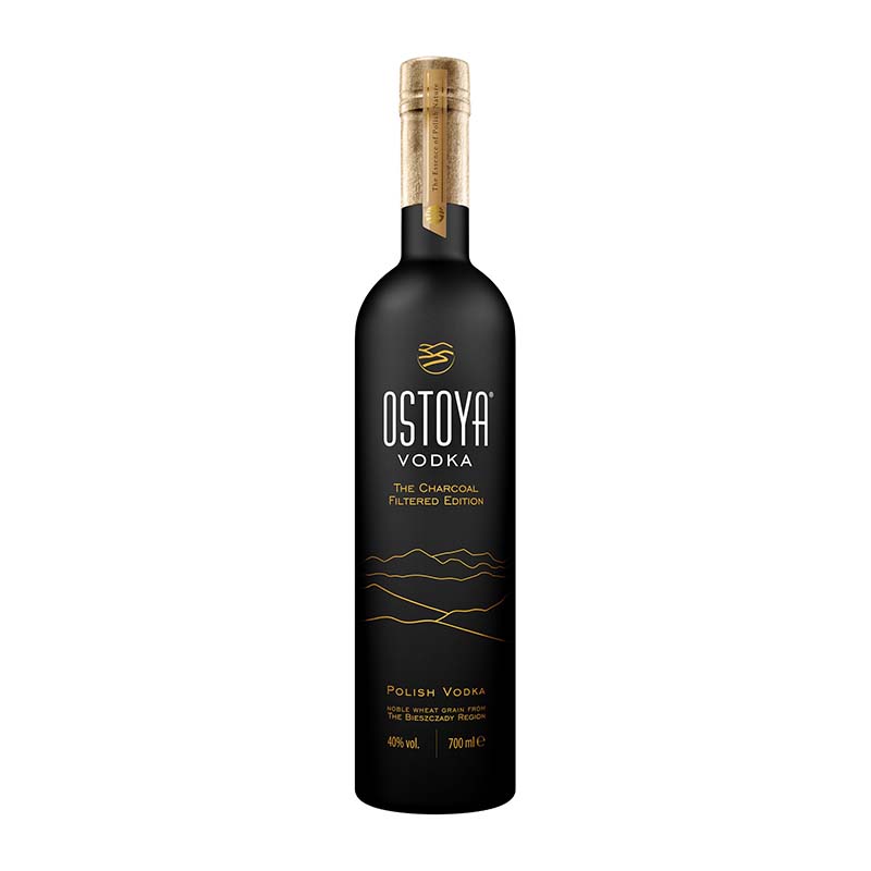Beverages Vodka Ostoya Black 40% 0.7L