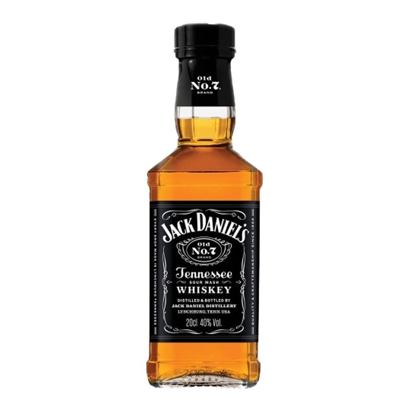 Beverages Whiskey Tennessee Jack Daniel's 40% 0.2L