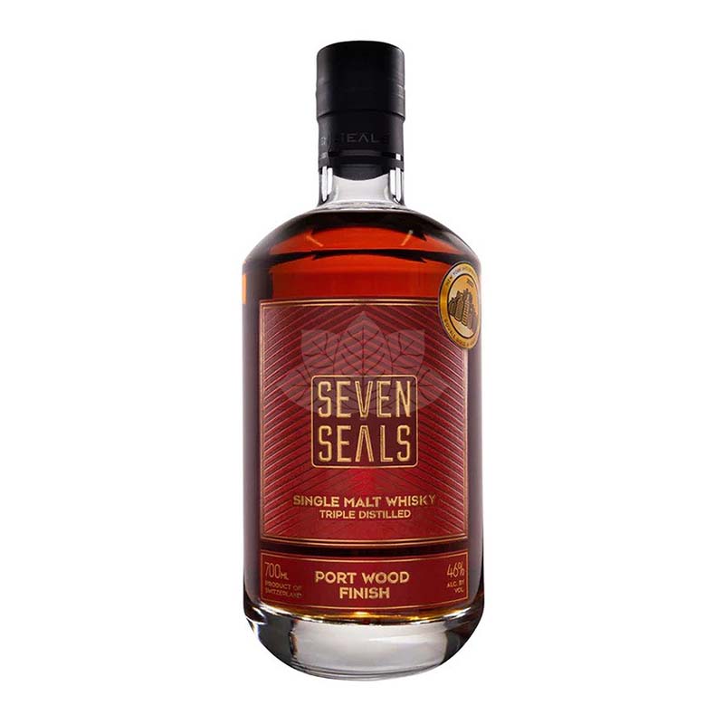 Beverages Whisky 7 Seals Port Wood Single Malt 46% 0.7L