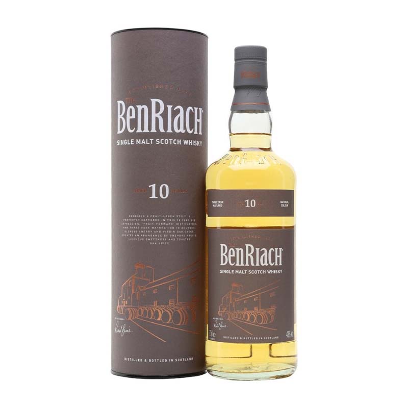 Beverages Whisky Scotch Benriach 10 YO 43% 0.7L