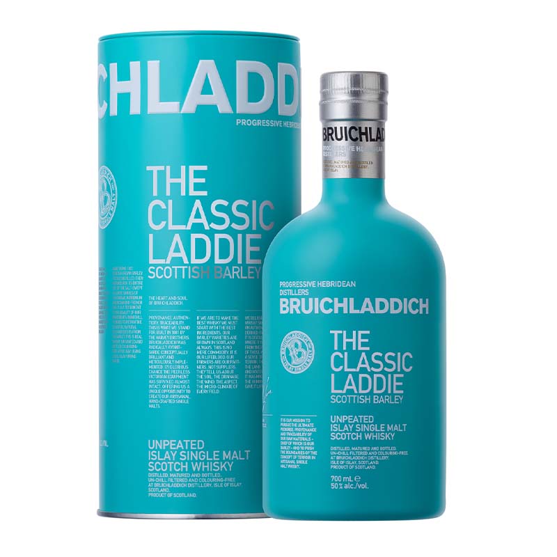 Beverages Whisky Scotch Bruichladdich Classic Laddie 50% 0.7L + Tin Box