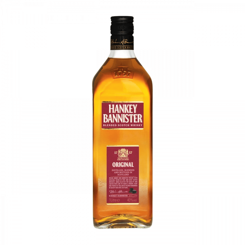 Beverages Whisky Scotch Hankey Bannister 40% 1L