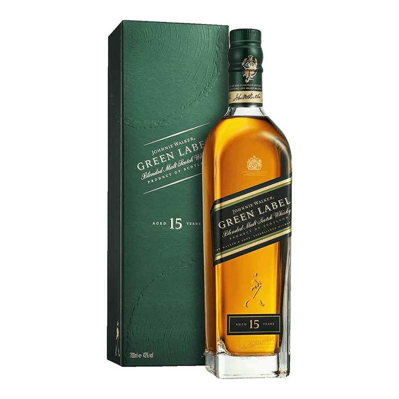 Beverages Whisky Scotch Johnnie Walker Green 15 Ani  43% 0.7L In Cutie