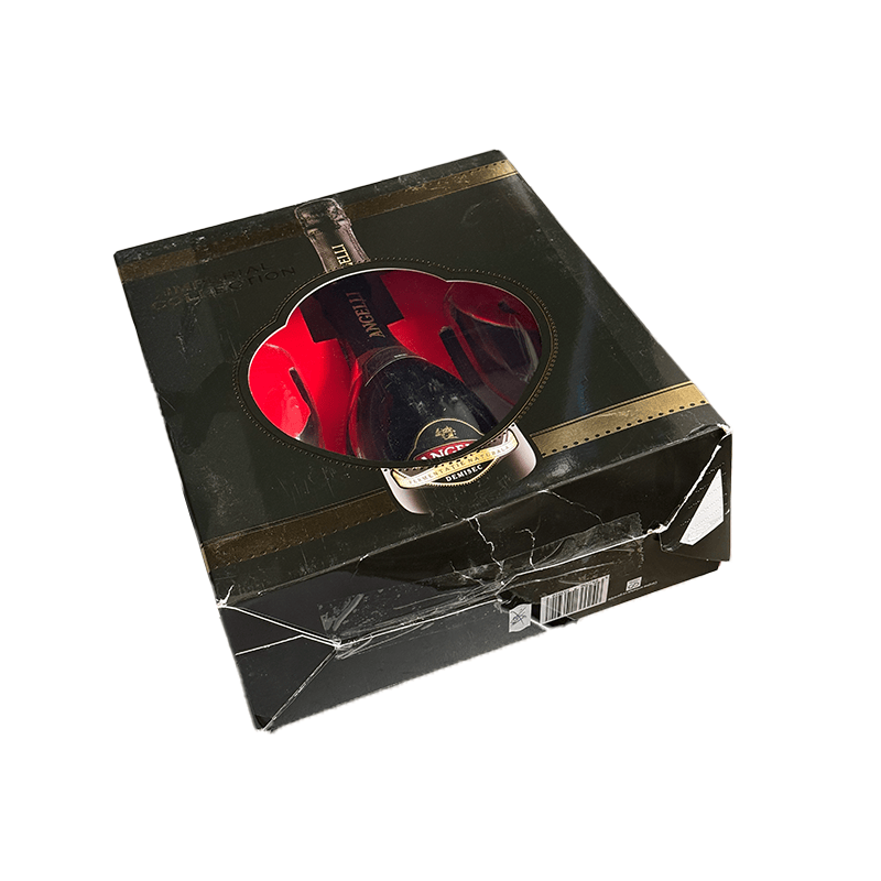 Beverages Vin Spumant Angelli Cuvee Imperial DS 0.75L 11.5% + 2 Pahare ETICHETĂ ZGÂRIATĂ