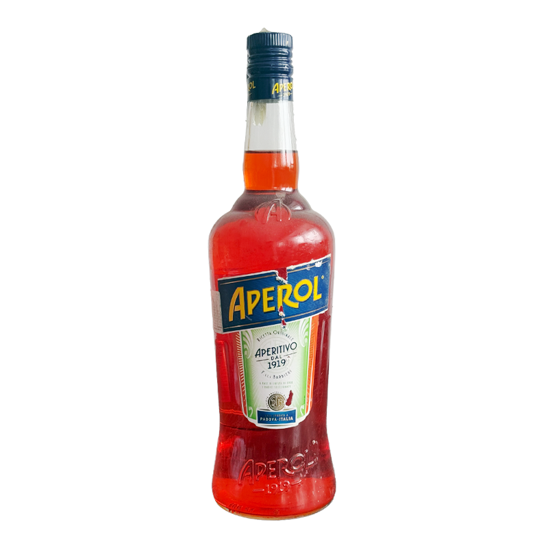 Beverages Aperitiv Aperol 1L ETICHETĂ ZGÂRIATĂ