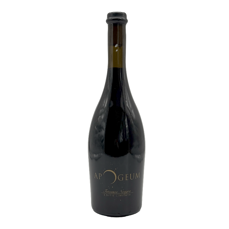 Beverages Vin Rosu Apogeum Feteasca Neagra Sec 0.75L ETICHETĂ ZGÂRIATĂ
