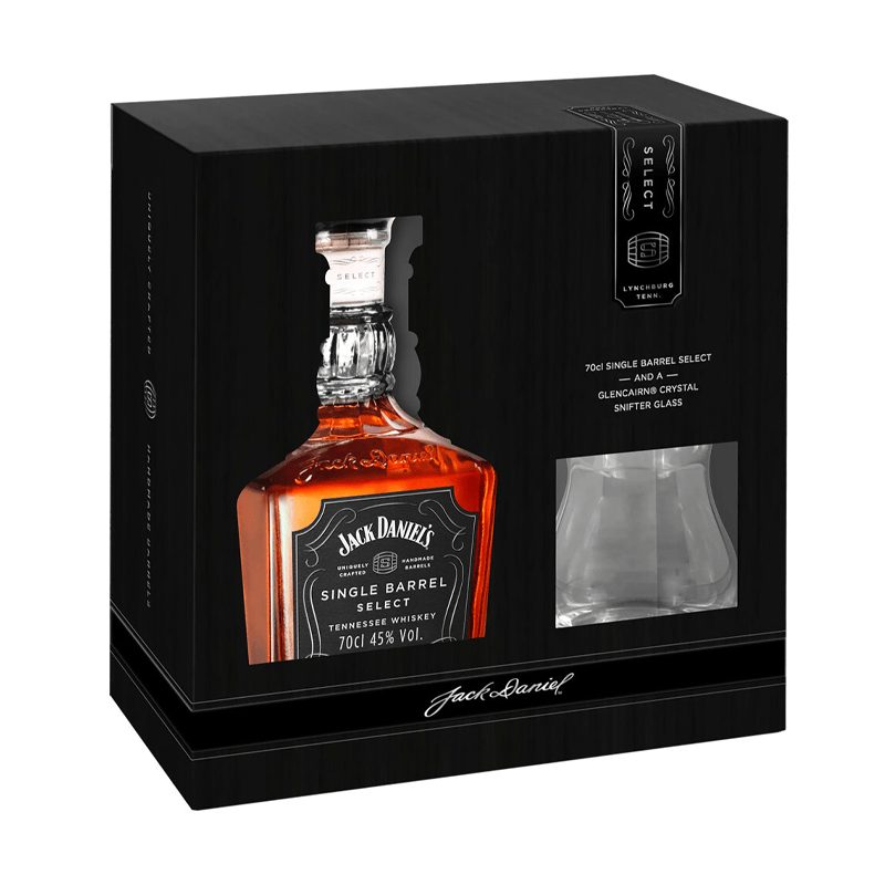 Beverages Whiskey Tennessee Jack Daniel's Single Barrel 45% 0.7L + Pahar