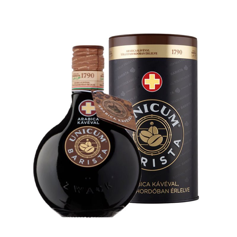 Beverages Lichior Unicum Barista Zwack 34.5% 0.5L + Cutie Metalica