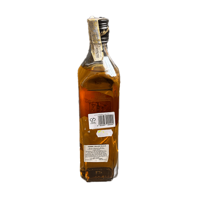Beverages Whisky Scotch Johnnie Walker Black Label 40% 0.5L ETICHETĂ ZGÂRIATĂ