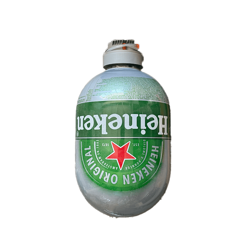 Bere Heineken Blade 8L ETICHETĂ ZGÂRIATĂ