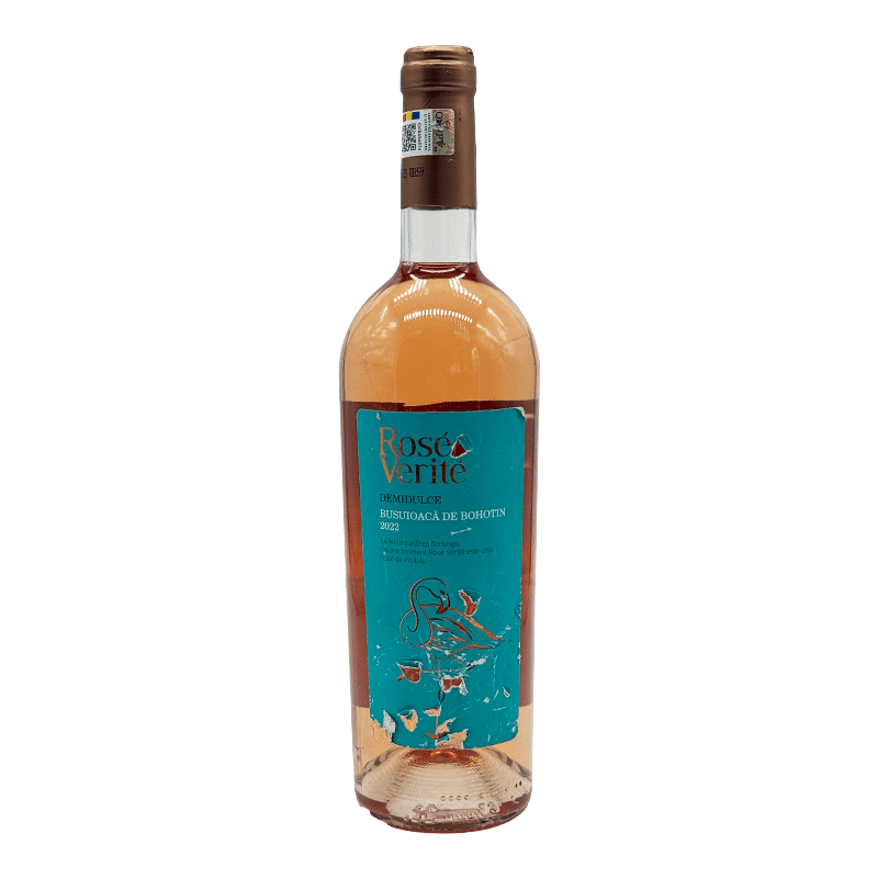 Beverages Vin Rose Vincon Rose Verite Busuioaca de Bohotin Demidulce 0.75L ETICHETĂ ZGÂRIATĂ