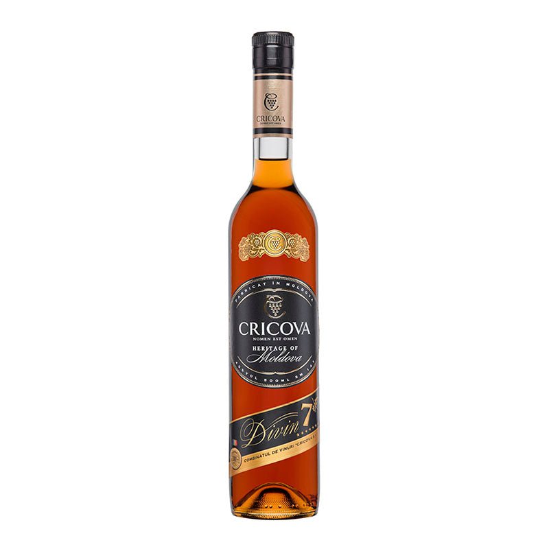 Beverages Brandy Cricova Divin 7YO 40% 0.5L