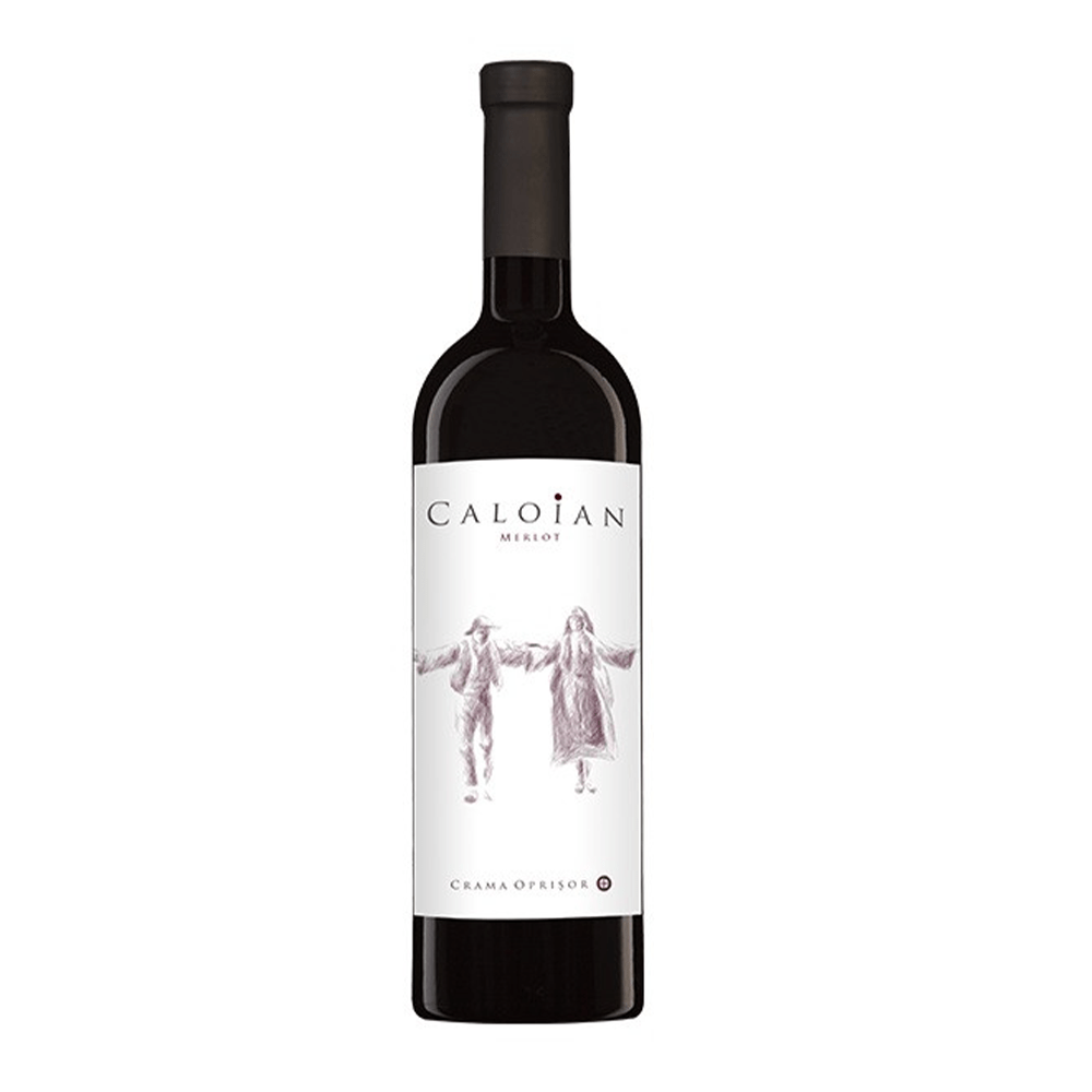 Beverages Vin Rosu Caloian Merlot Sec 0.75L