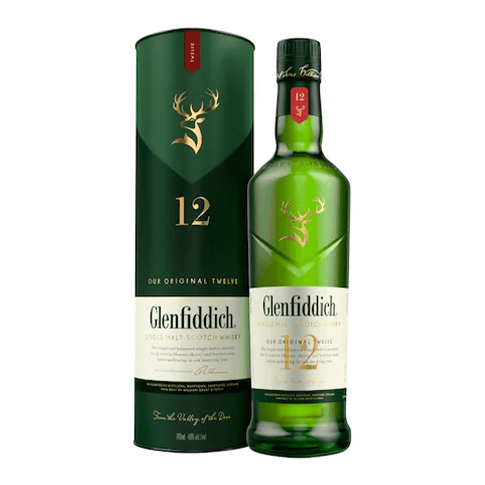 Beverages Whisky Scotch Glenfiddich 12YO Single Malt 40% 0.7L P
